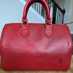 Louis Vuitton Epi Speedy 30